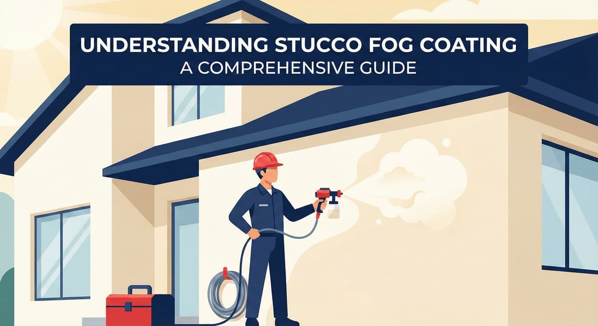 Stucco Champions infographic comparing warm earth-tone stucco versus cool modern white stucco to show the impact on curb appeal.